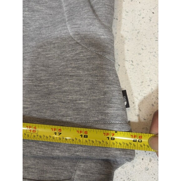 Women's Gray North Face Hybrination Thermal 3D Vest Faux Fur Trim Size M - Picture 12 of 14